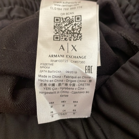Armani Exchange pants - Picture 8 of 8